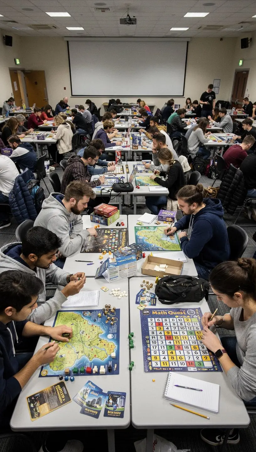 Board games enhancing cognitive skills in adults.